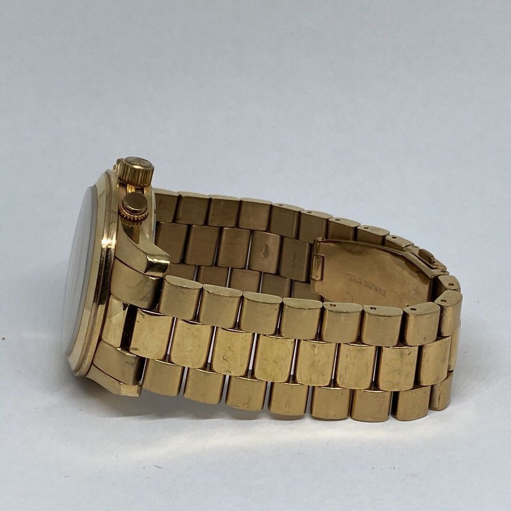 Michael Kors Runway MK8096 Womens Stainless Steel Analog Dial Quartz Watch MP713 - Picture 9 of 12